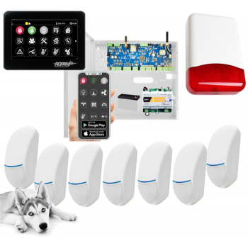 SYSTEM ALARMOWY ROPAM NeoLTE-IP-64-SET TPR-4BS-P 7x BINGO Plus PET TI700 7.2Ah